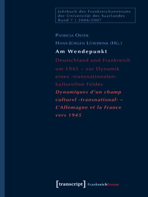 cover image of Am Wendepunkt